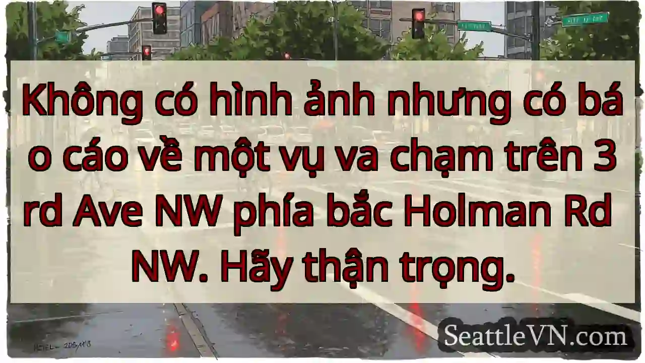 Không có hình ảnh nhưng có báo cáo về một vụ va