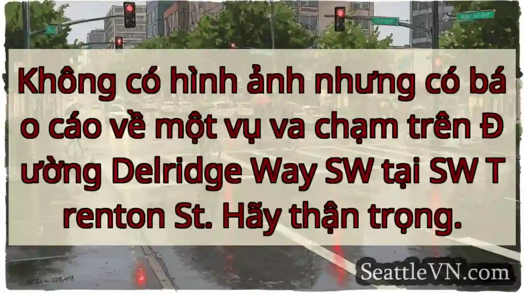 Không có hình ảnh nhưng có báo cáo về một vụ va