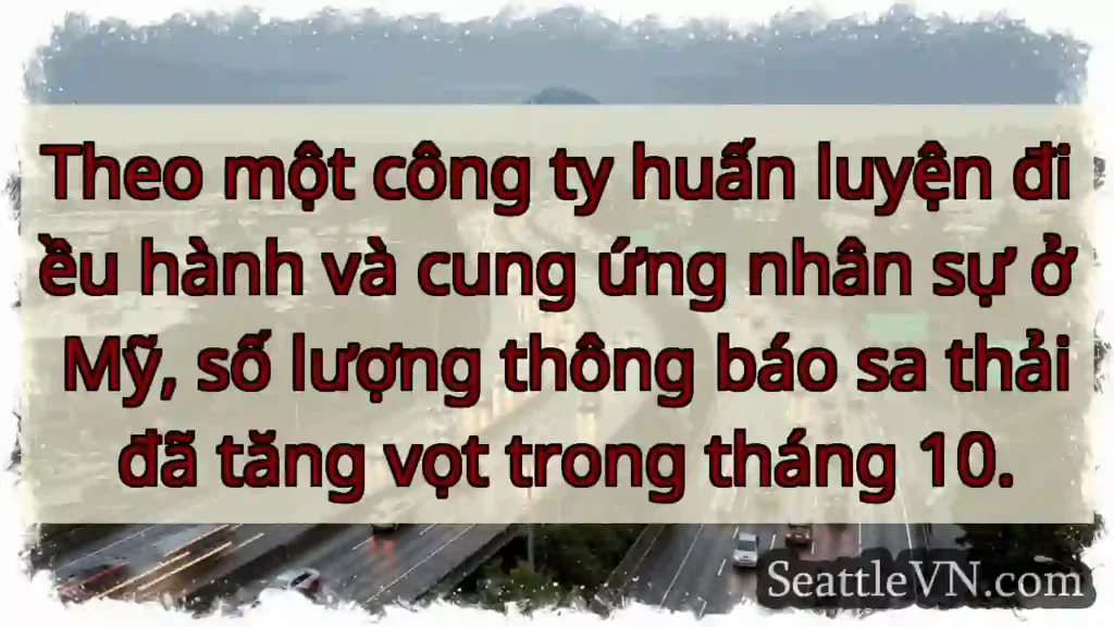 Theo một công ty huấn luyện điều hành và cung ứng