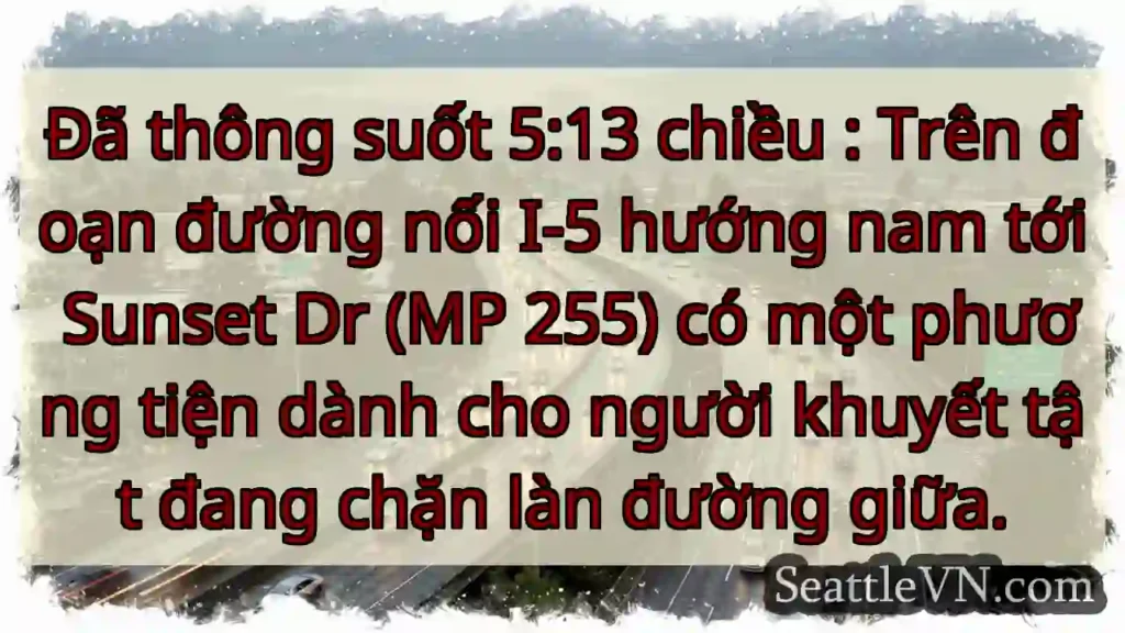 Đã thông suốt 5:13 chiều : Trên đoạn đường nối