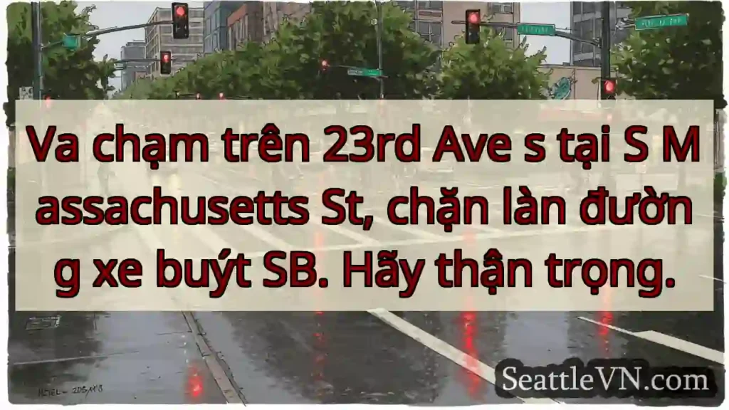 Va chạm trên 23rd Ave s tại S Massachusetts St,