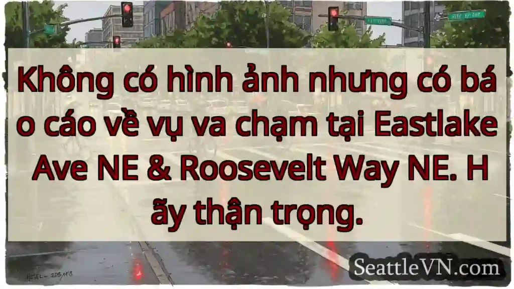 Không có hình ảnh nhưng có báo cáo về vụ va chạm