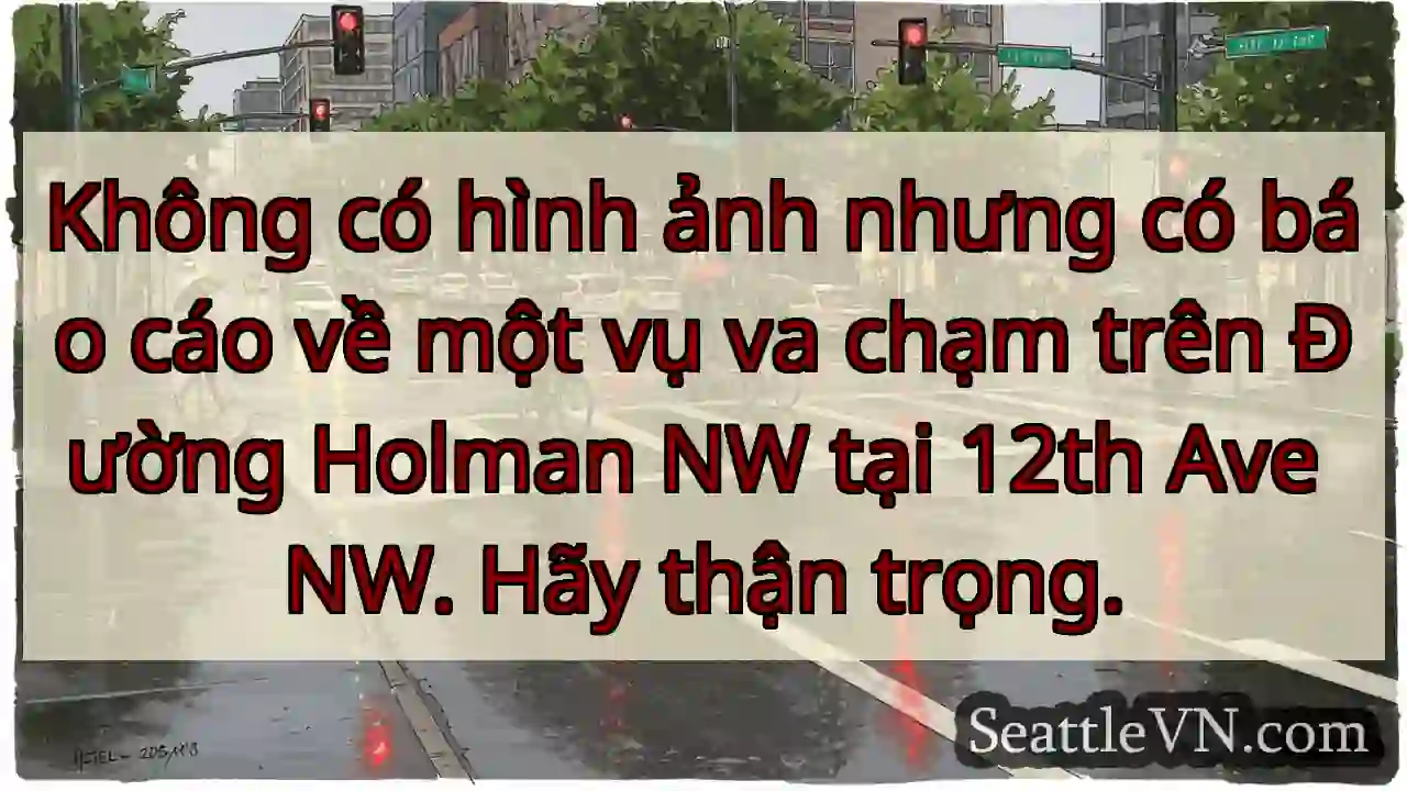 Không có hình ảnh nhưng có báo cáo về một vụ va