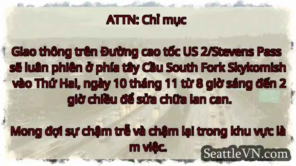 ATTN: Chỉ mục