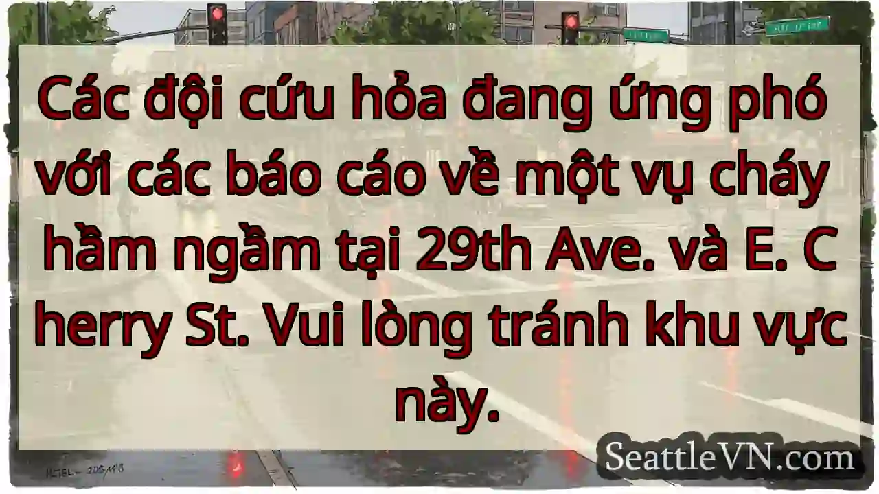 Các đội cứu hỏa đang ứng phó với các báo cáo về