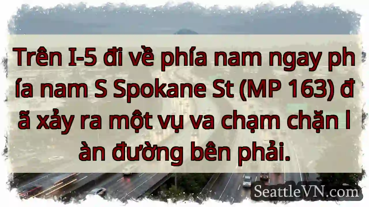 Trên I-5 đi về phía nam ngay phía nam S Spokane