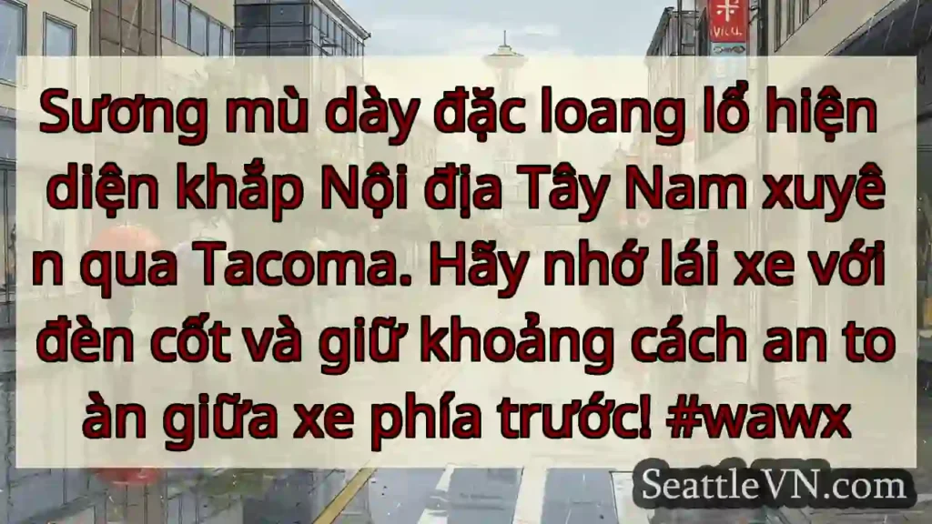 Sương mù dày đặc loang lổ hiện diện khắp Nội địa