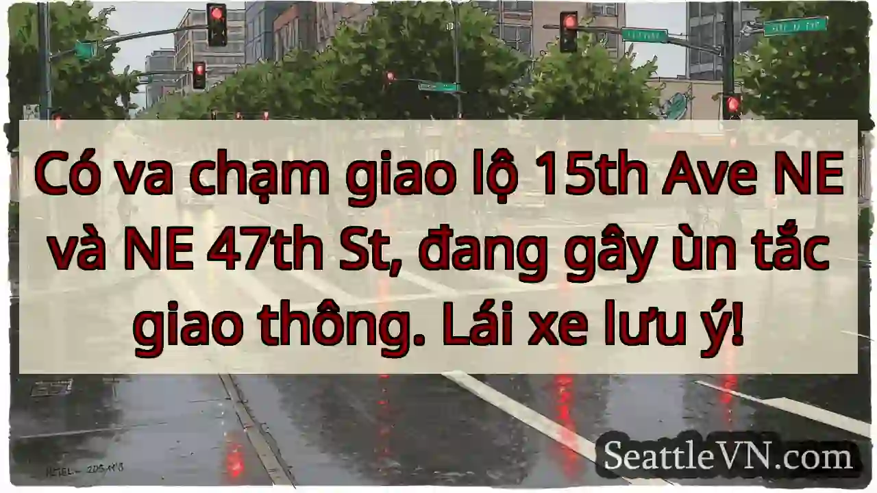 Va chạm 15th & 47th! Lưu ý!