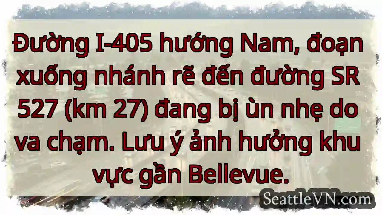 Ùn nhẹ I-405 Nam, gần Bellevue