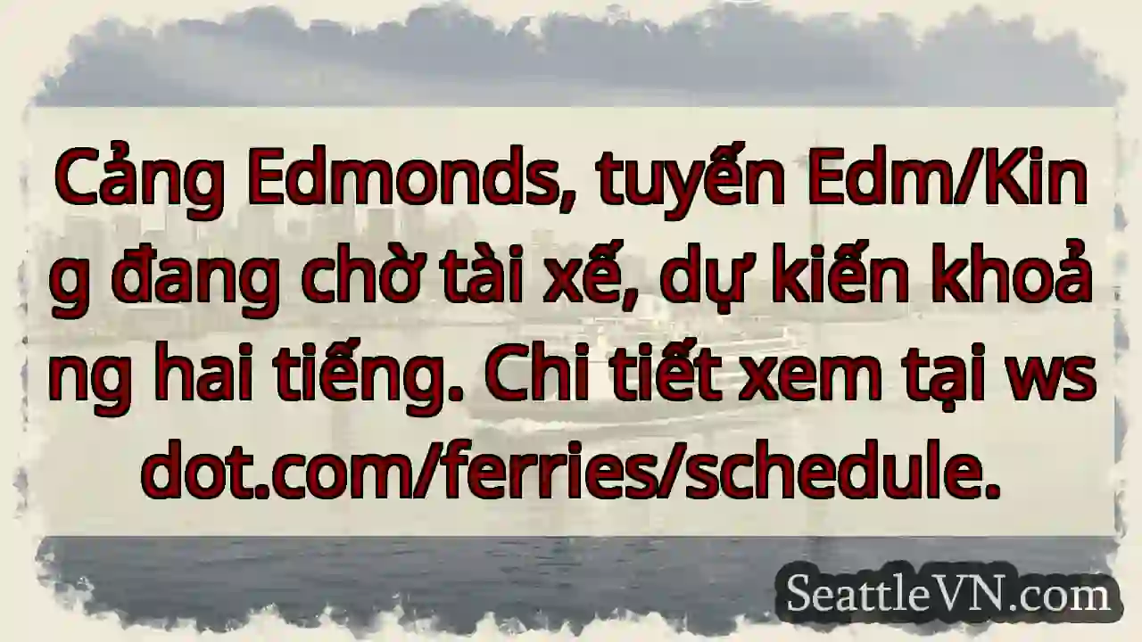 Edm/King chờ tài xế! ~2h.