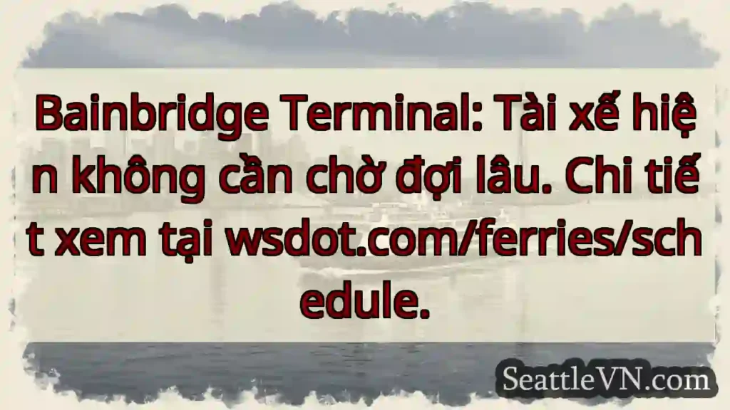 Tài xế: Không chờ lâu!
