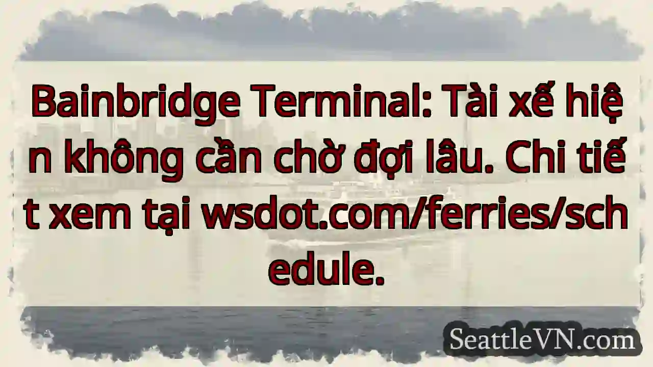 Tài xế: Không chờ lâu!