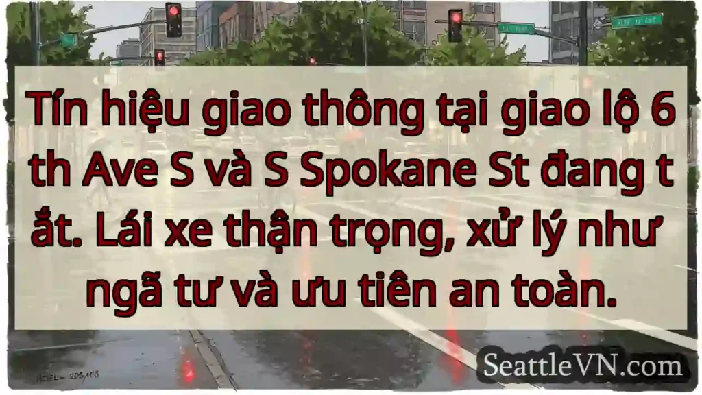 Tắt đèn! Chú ý giao lộ.