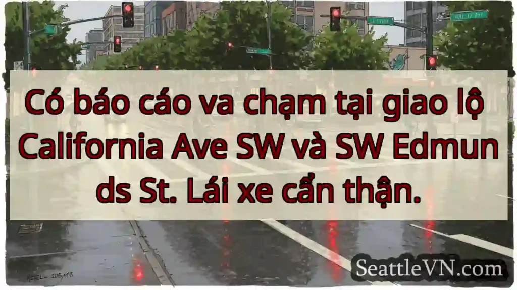 Va chạm! California Ave & Edmunds St