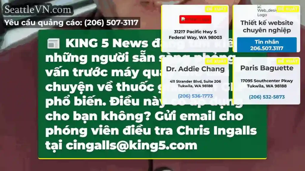 KING 5 News đang tìm kiếm những người sẵn sàng