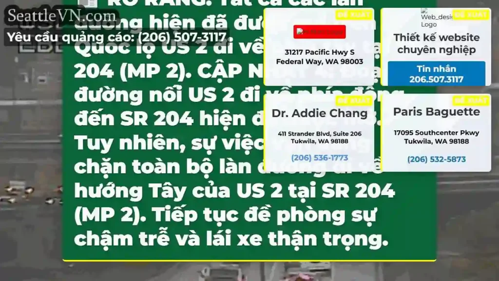 RÕ RÀNG: Tất cả các làn đường hiện đã được mở