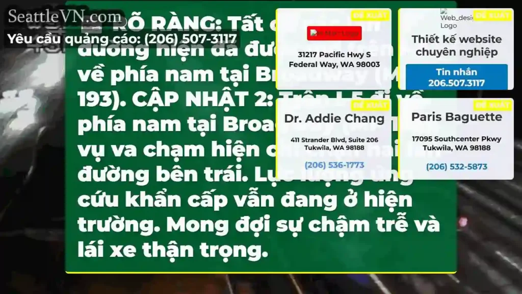 RÕ RÀNG: Tất cả các làn đường hiện đã được mở