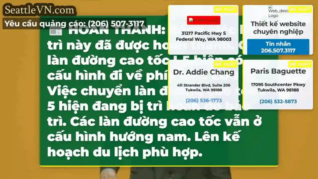 HOÀN THÀNH: Công việc bảo trì này đã được hoàn