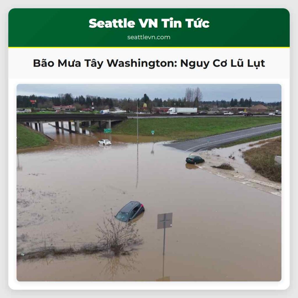 Bão Mưa Tây Washington: Nguy Cơ Lũ Lụt