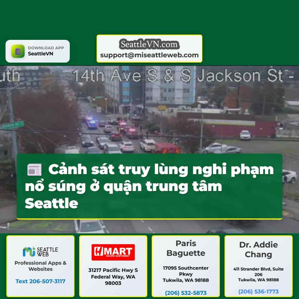 Cảnh sát truy lùng nghi phạm nổ súng ở quận trung