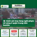 Cảnh sát truy lùng nghi phạm nổ súng ở quận trung tâm Seattle