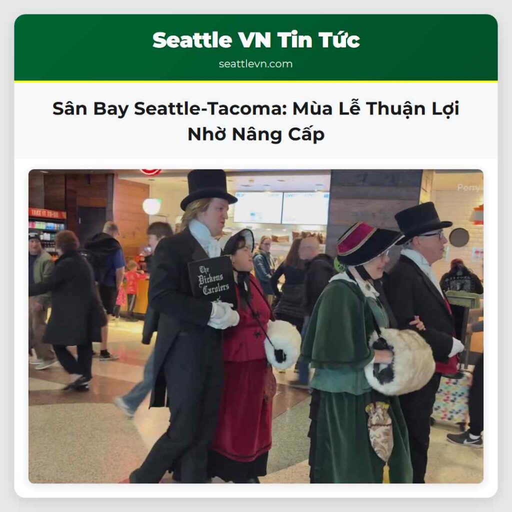 Sân Bay Seattle-Tacoma: Mùa Lễ Thuận Lợi Nhờ Nâng