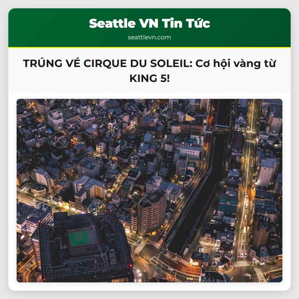 TRÚNG VÉ CIRQUE DU SOLEIL: Cơ hội vàng từ KING 5!