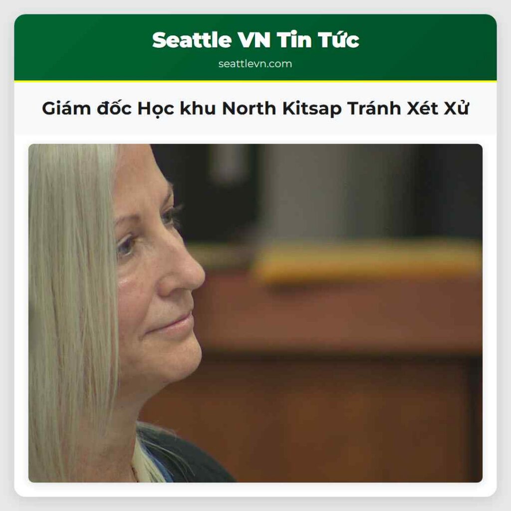 Giám đốc Học khu North Kitsap Tránh Xét Xử