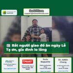 Người đàn ông bị bắt khi giao đồ ăn trong ngày Lễ Tạ ơn gia đình lo lắng