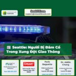 Seattle Người Bị Đâm Đau Cổ Trong Xung Đột Giao Thông Nghi Can Bị Bắt
