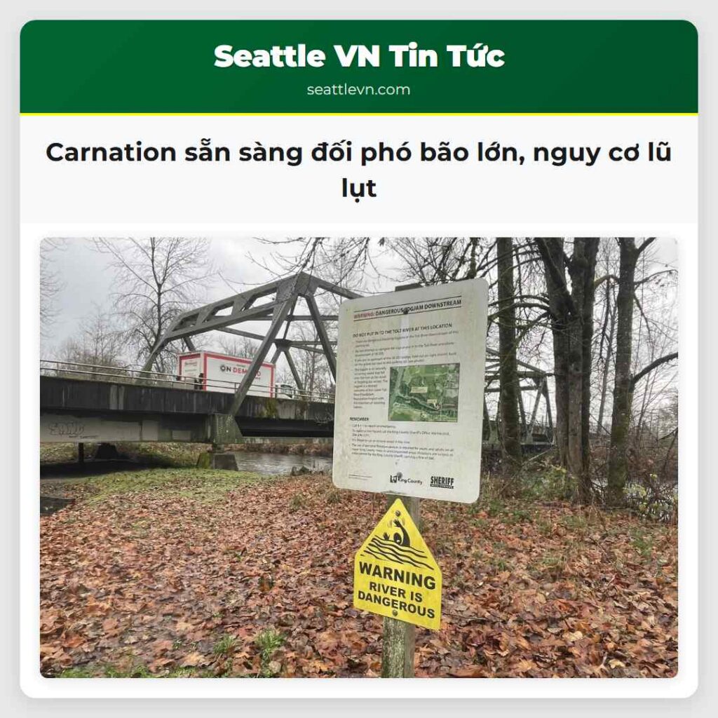 Carnation sẵn sàng đối phó bão lớn, nguy cơ lũ lụt