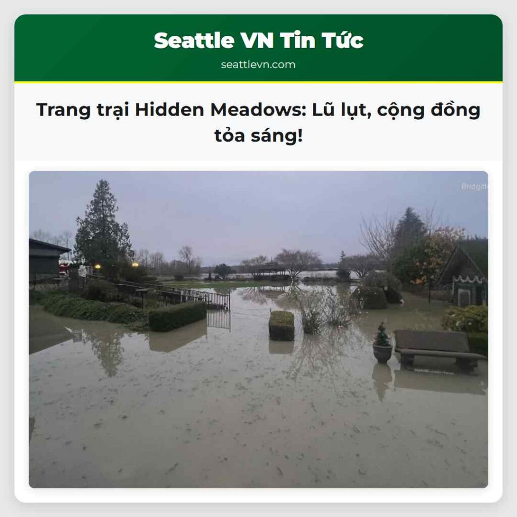 Trang trại Hidden Meadows: Lũ lụt, cộng đồng tỏa