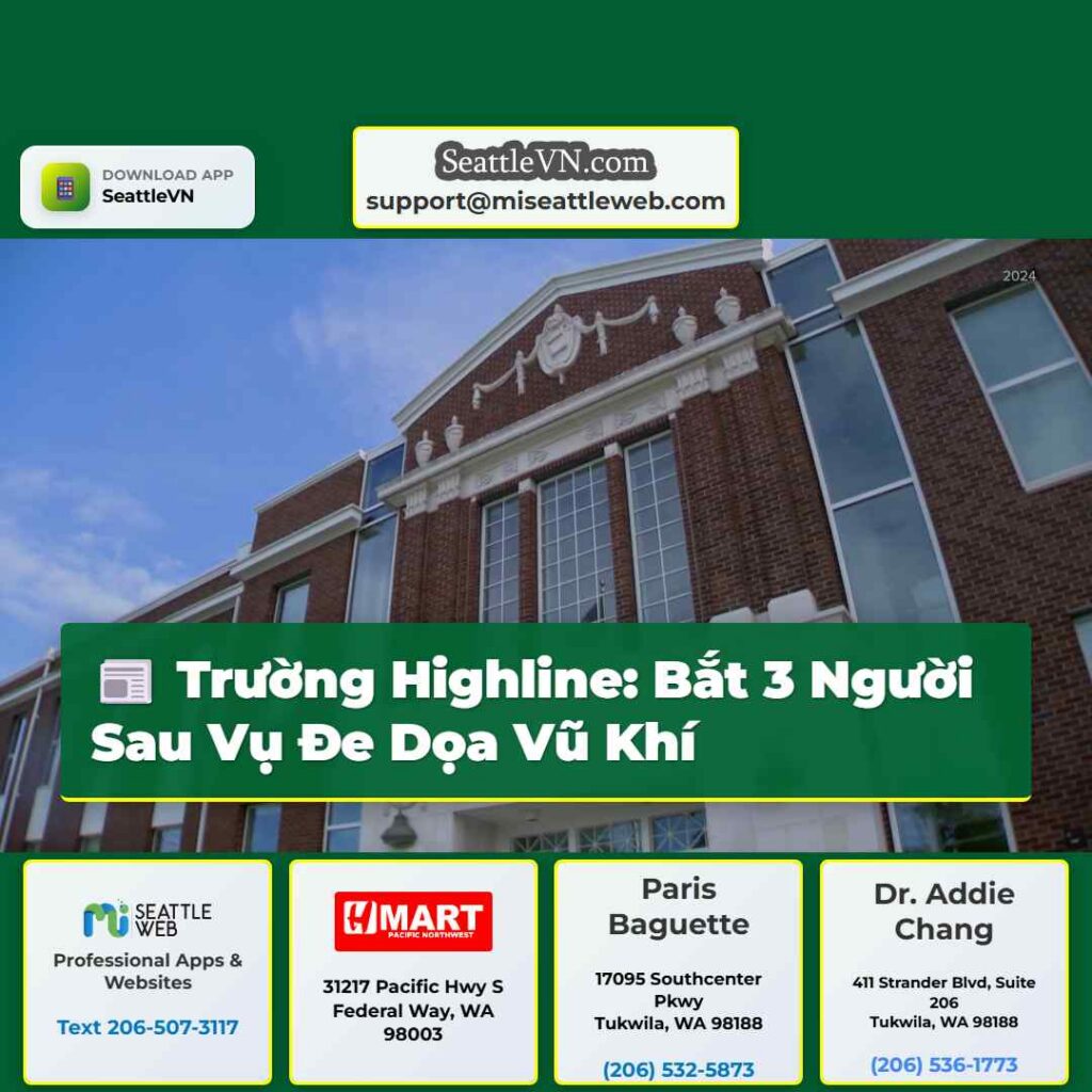 Trường Highline: Bắt 3 Người Sau Vụ Đe Dọa Vũ Khí