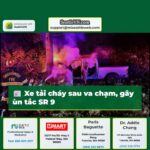 Xe tải bốc cháy sau khi đâm vào cây trên đường SR 9 Snohomish Giao thông ùn tắc