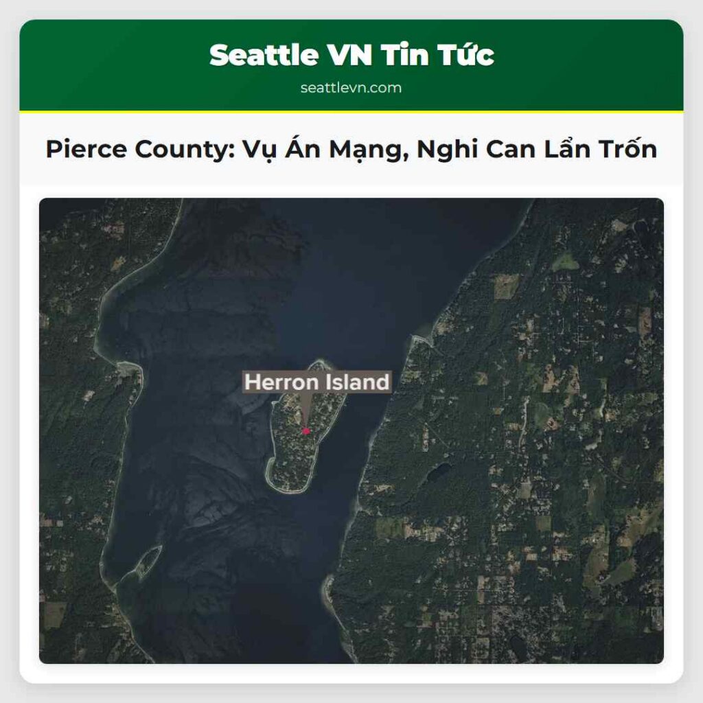 Pierce County: Vụ Án Mạng, Nghi Can Lẩn Trốn