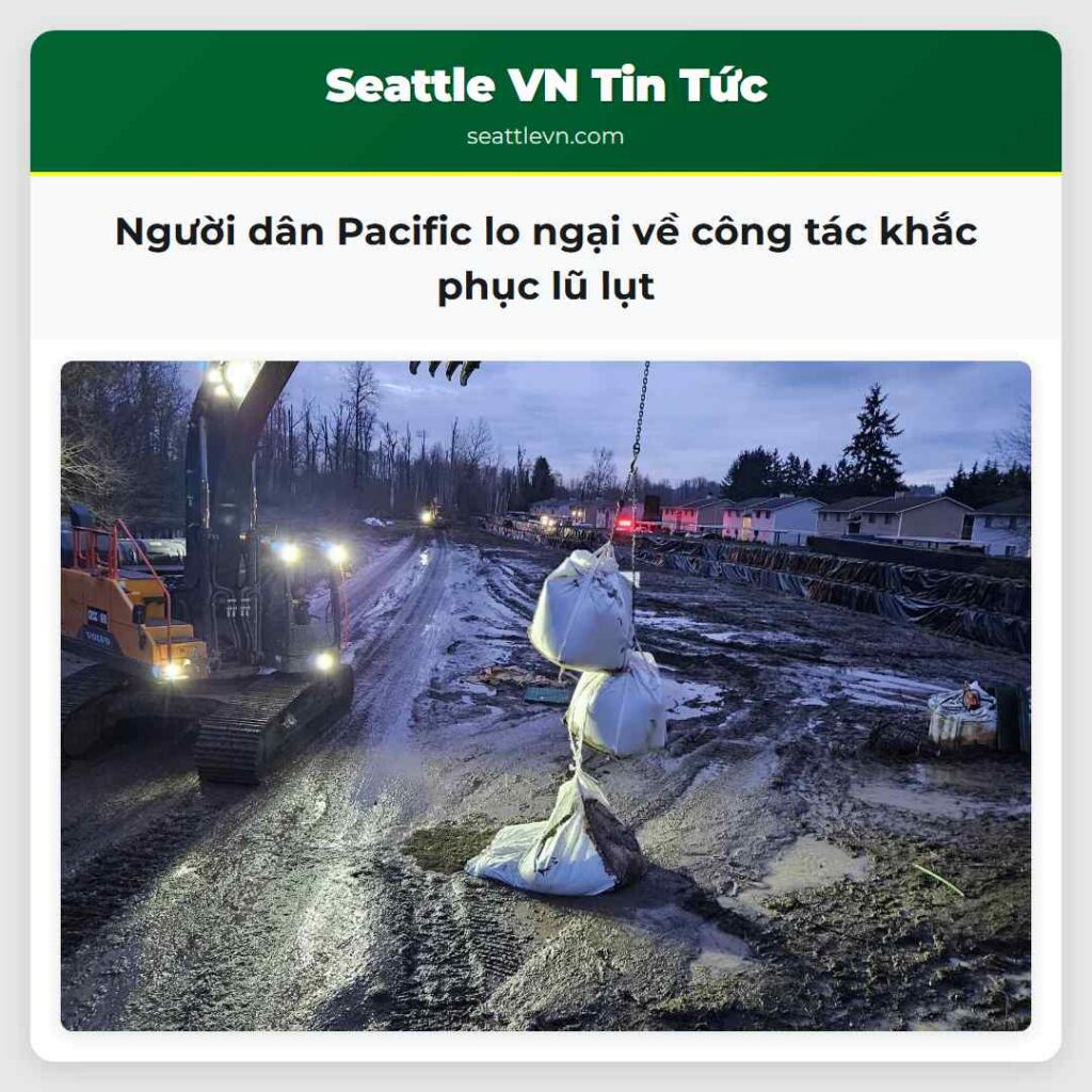 Người dân Pacific lo ngại về công tác khắc phục