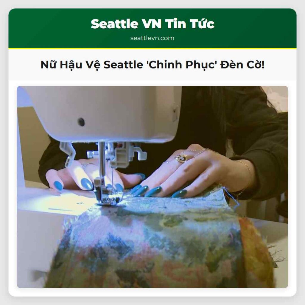 Nữ Hậu Vệ Seattle 'Chinh Phục' Đèn Cờ!