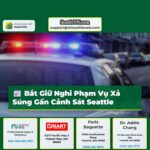 Bắt Giữ Nghi Phạm Sau Vụ Xả Súng Liên Quan Đến Cảnh Sát Ở Khu Rainier Valley Seattle