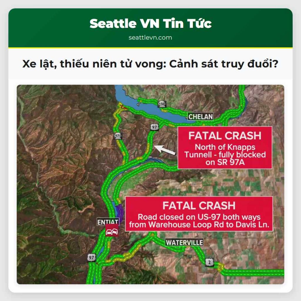 Xe lật, thiếu niên tử vong: Cảnh sát truy đuổi?