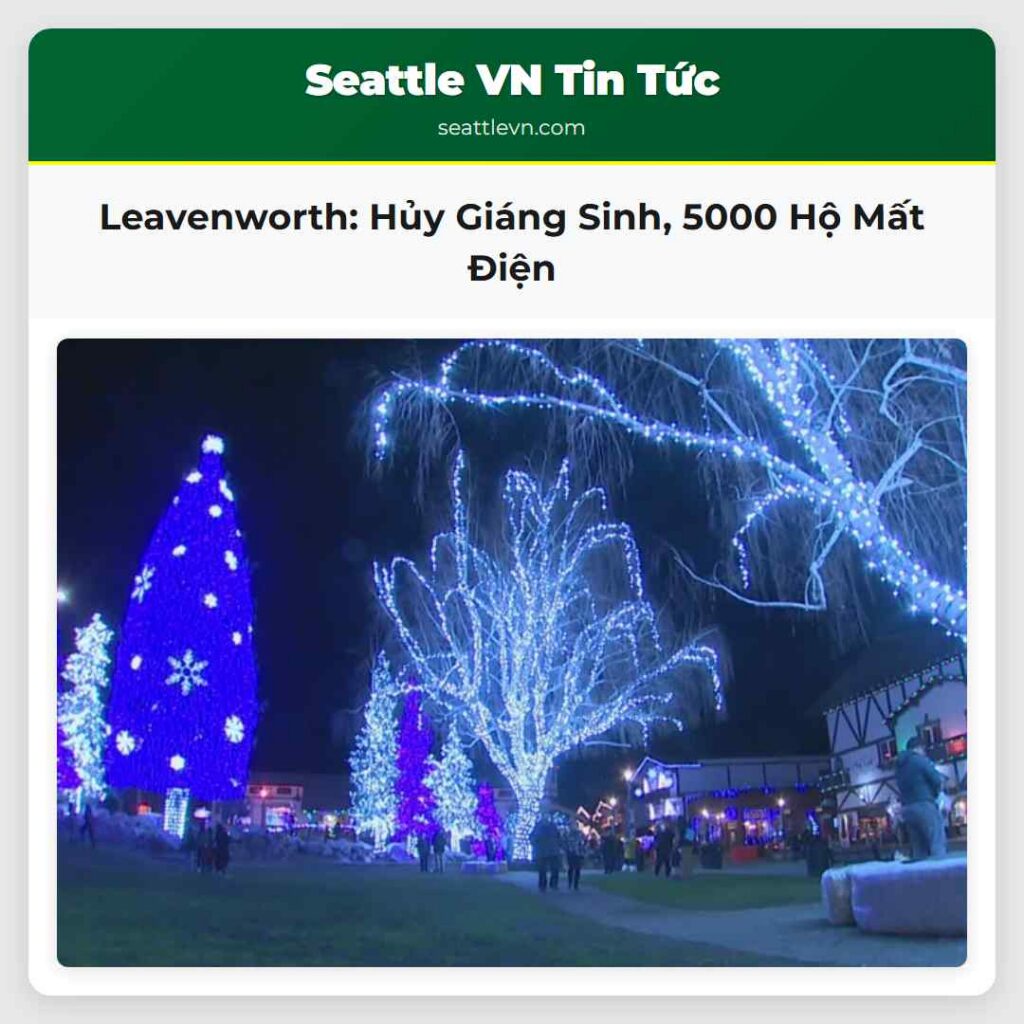 Leavenworth: Hủy Giáng Sinh, 5000 Hộ Mất Điện