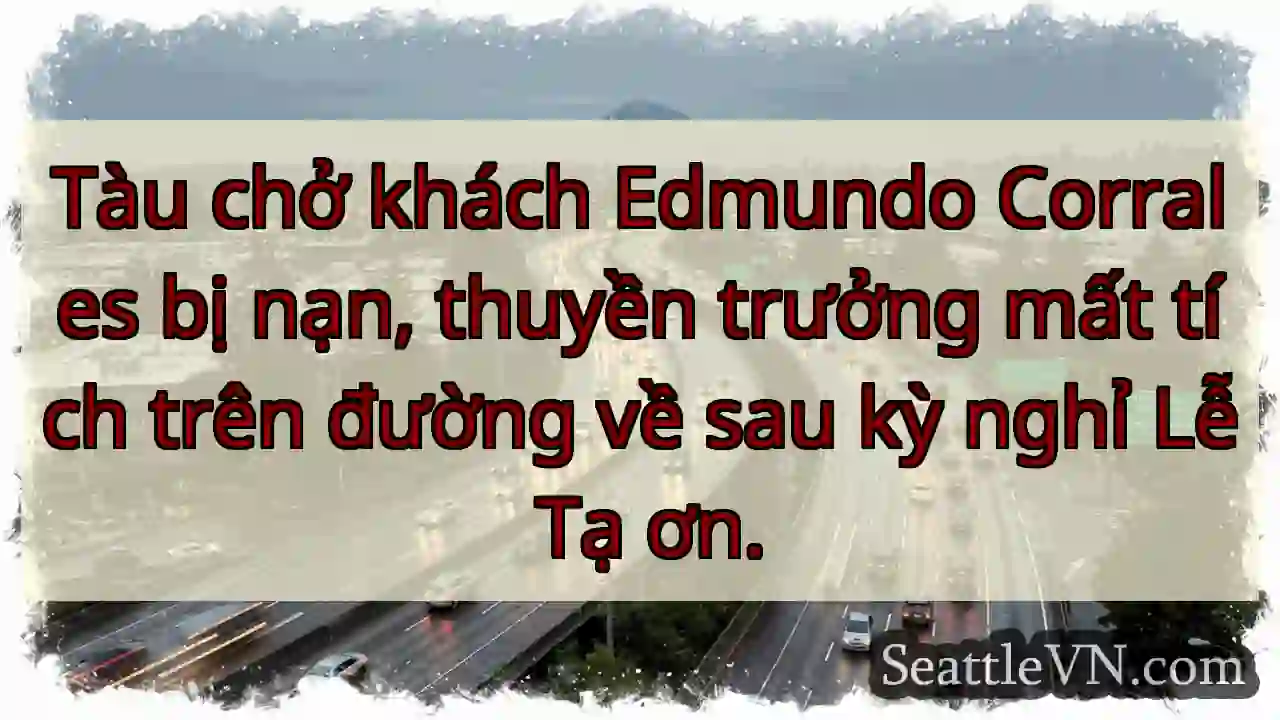 Tàu đắm! Thuyền trưởng mất tích.