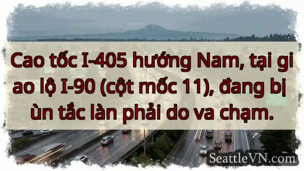 Ùn tắc I-405 Nam, giao lộ I-90