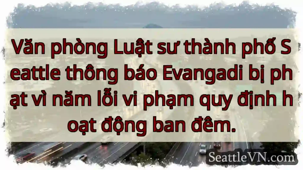 Evangadi: 5 lỗi phạt đêm!