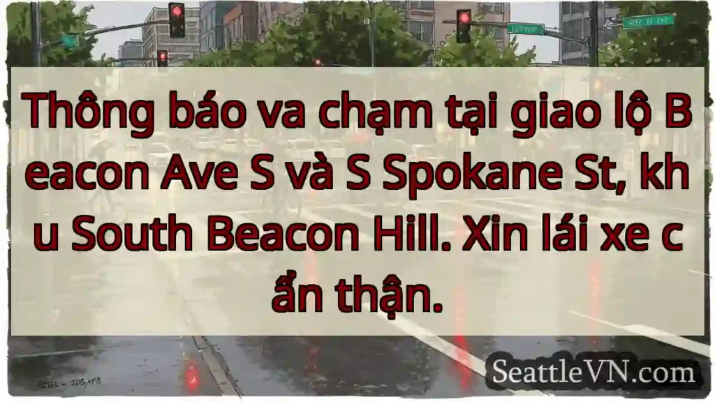 Cảnh báo: Va chạm! Beacon &amp; Spokane St.