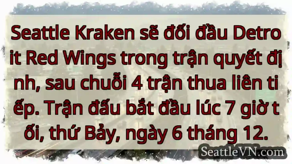 Kraken vs. Red Wings: Quyết định!