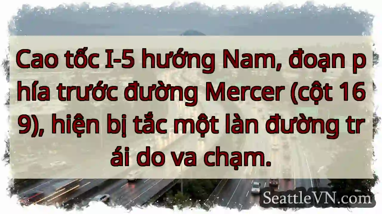 I-5 Nam: Tắc làn trái!