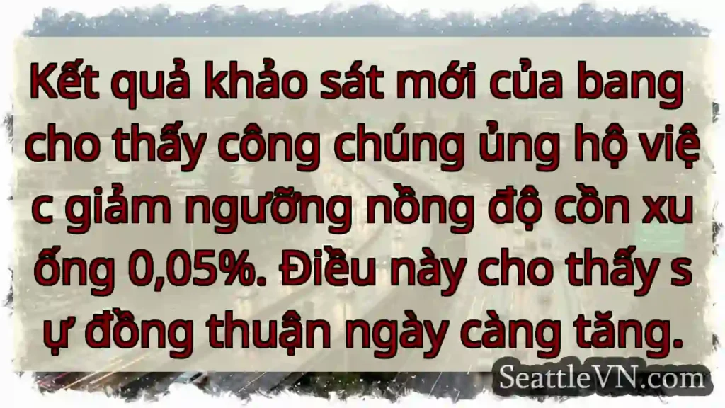 Giảm ngưỡng cồn: Công chúng đồng tình!