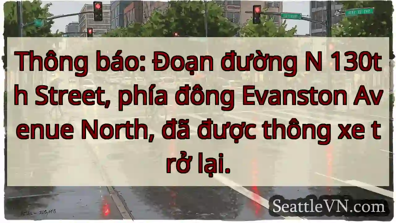 N 130th Street mở lại!