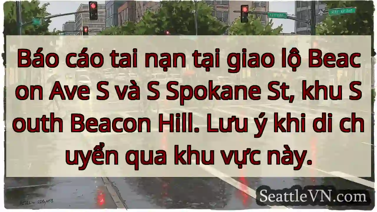 Cảnh báo tai nạn - Beacon & Spokane!