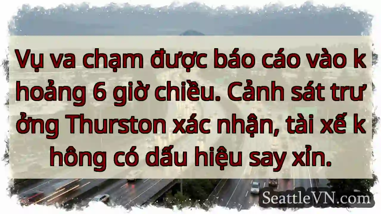 Va chạm: Tài xế tỉnh táo